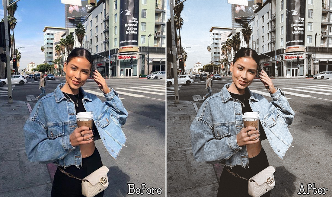 Street Style Mobile and Desktop Lightroom Presets preview image.