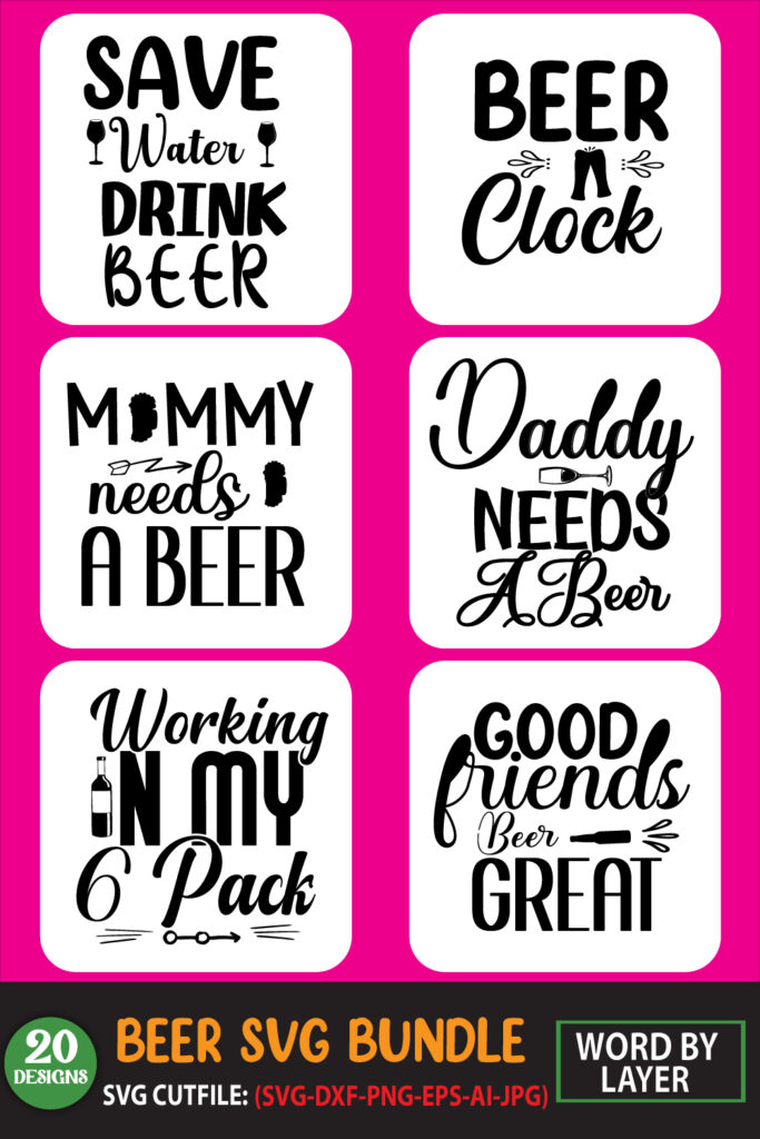 Beer SVG Bundle - MasterBundles