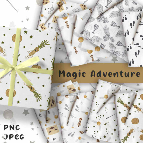Magical Sublimation Patterns PNG JPG Design cover image.