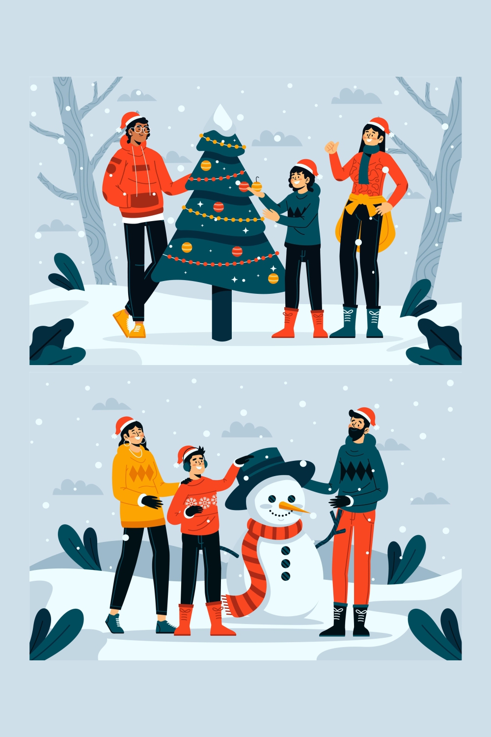 Best Christmas Decoration Design pinterest image.