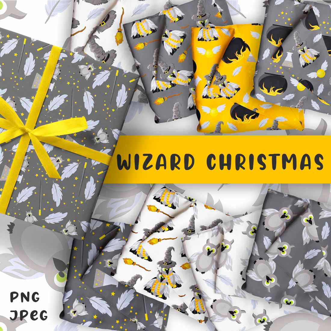 Pack of images of enchanting magic patterns.