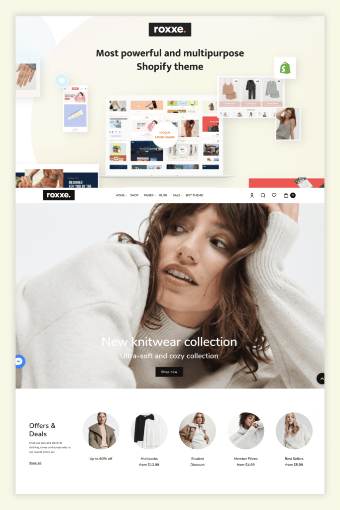 25+ Best Free Shopify Themes in 2023: Create an e-Store