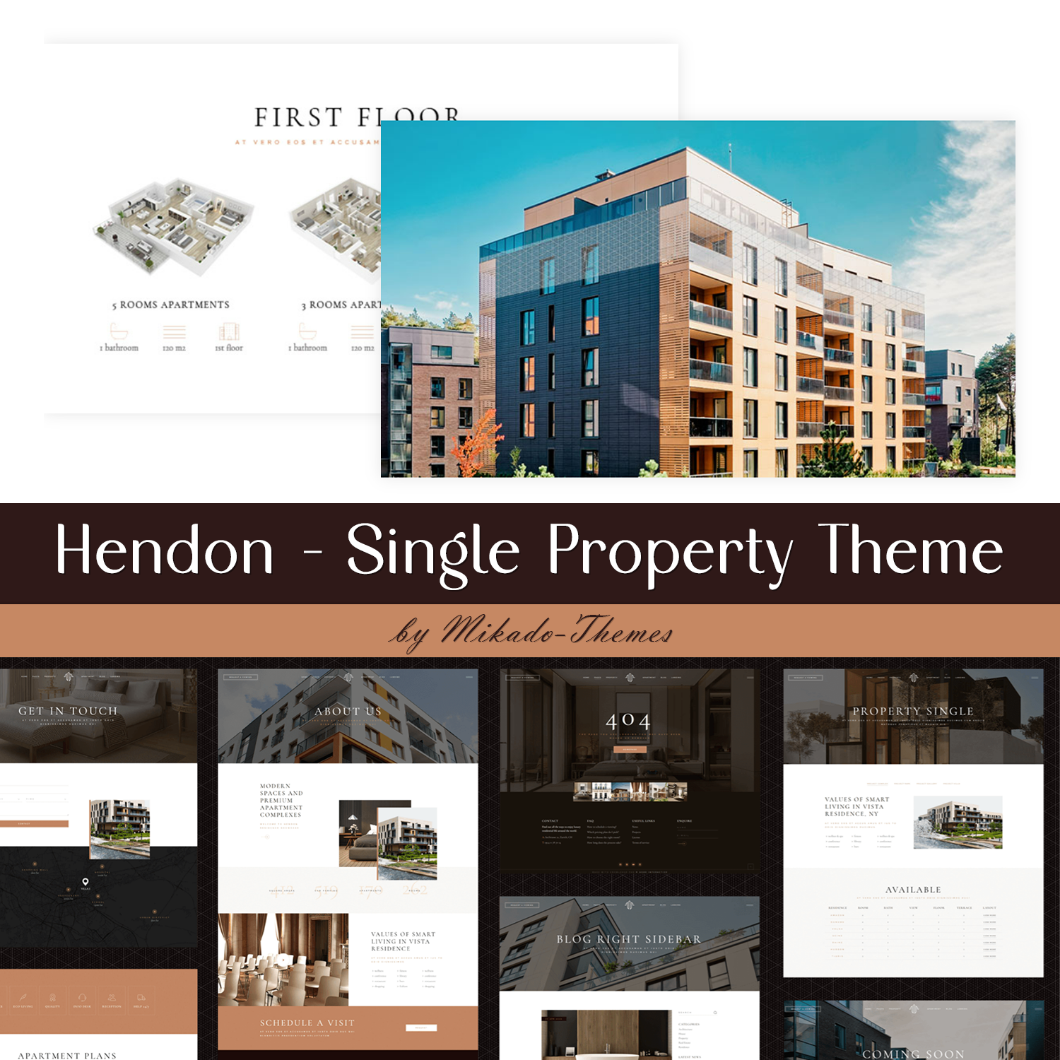 Hendon - Single Property Theme cover.