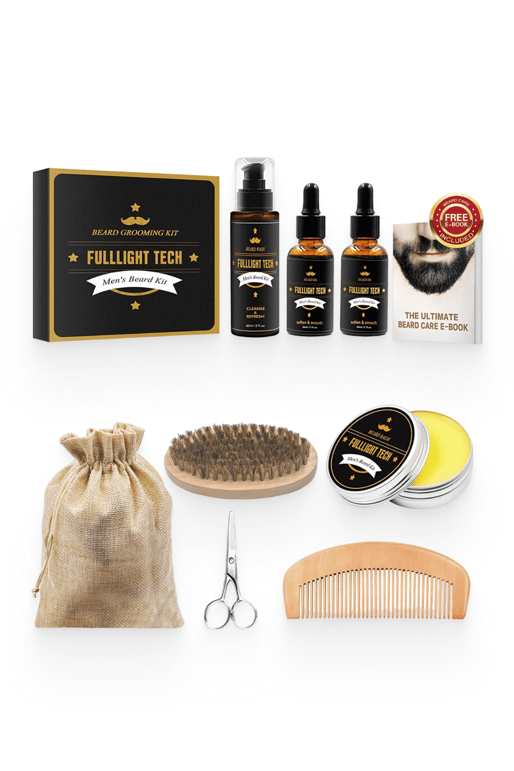 Beard Kit for Men Grooming & Care.