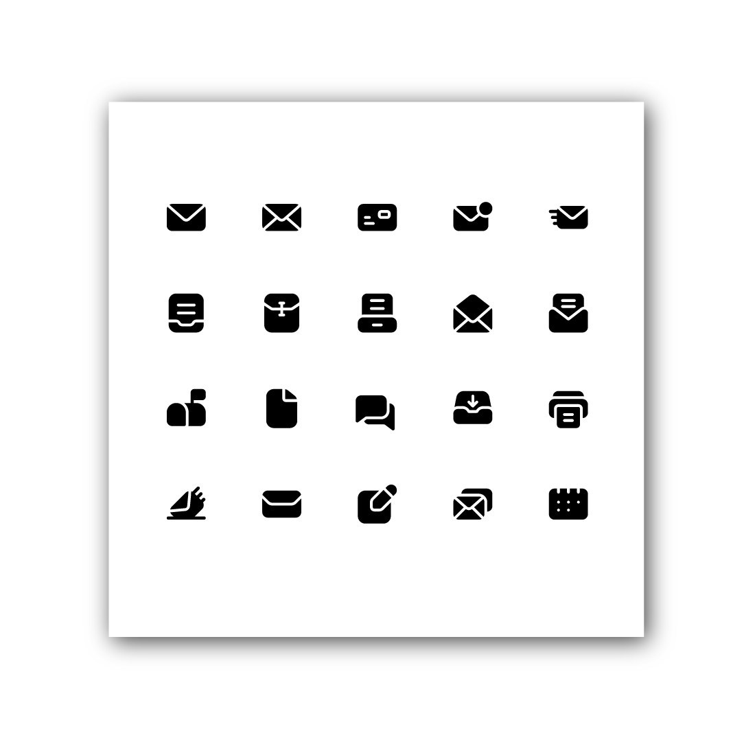 20 Advance Email Icon Design cover image.