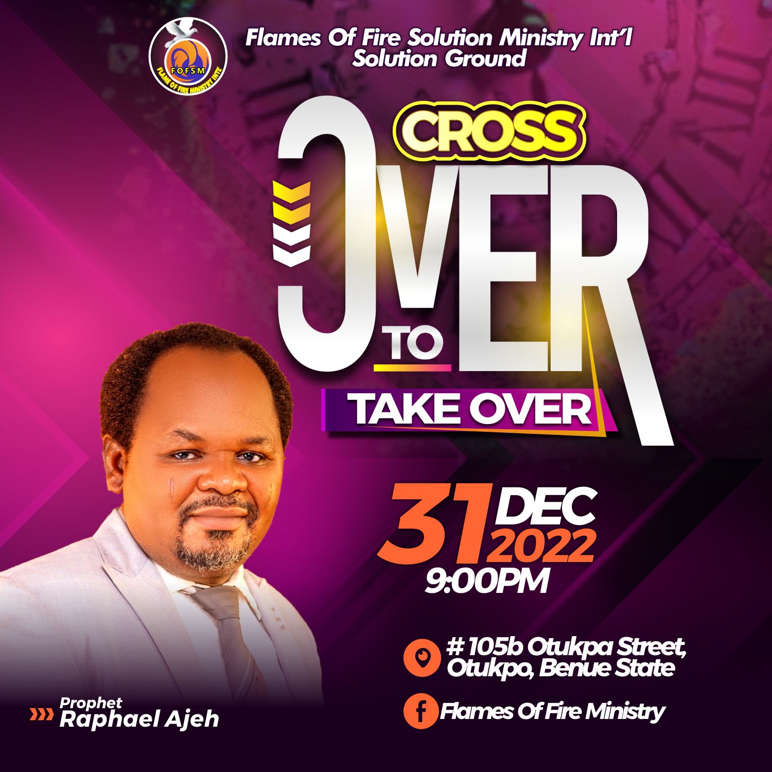 Crossover Service Flyer Design