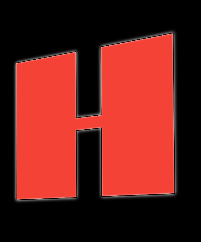 Alphabet Letter H Logo Design preview image.