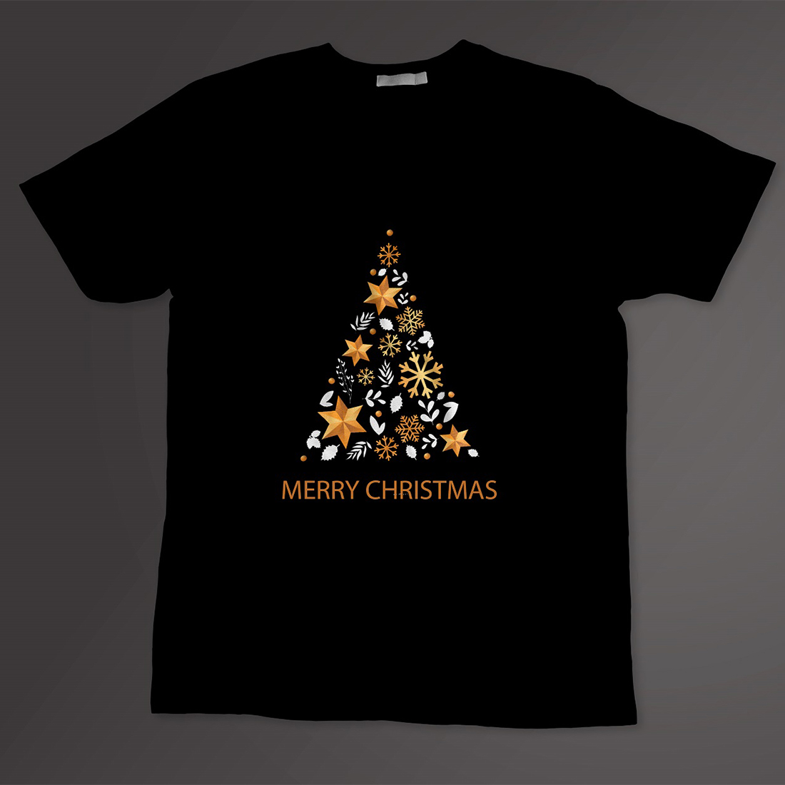 Christmas Tree T- shirts Designs cover image.