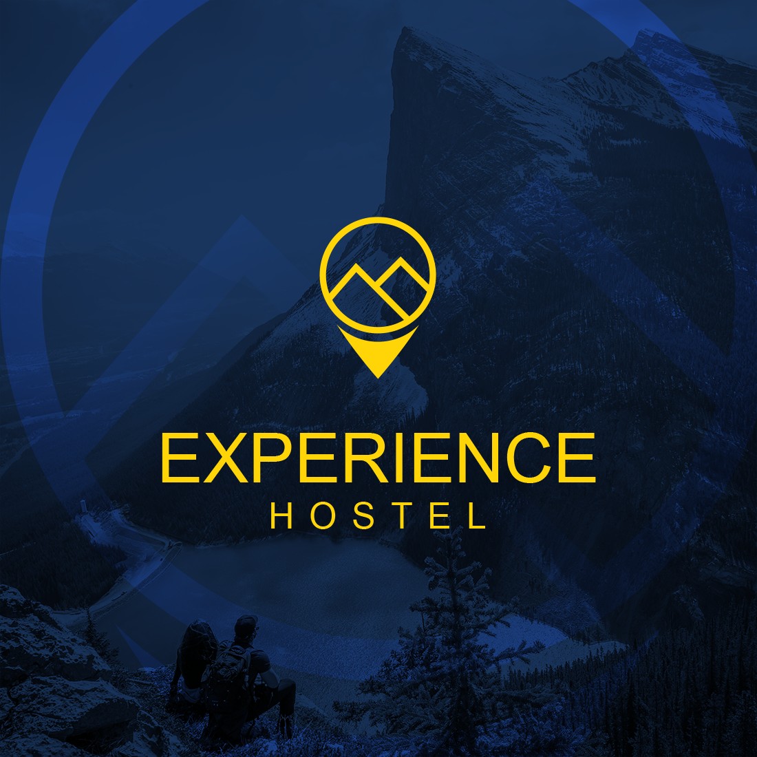 Experience Hostel Logo Design. (Adventure, Nature, Tourist Place) cover image.