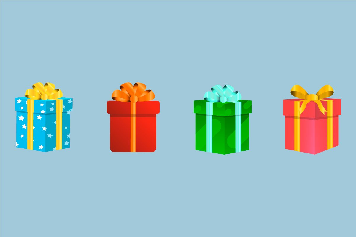 Some gifts boxes options.