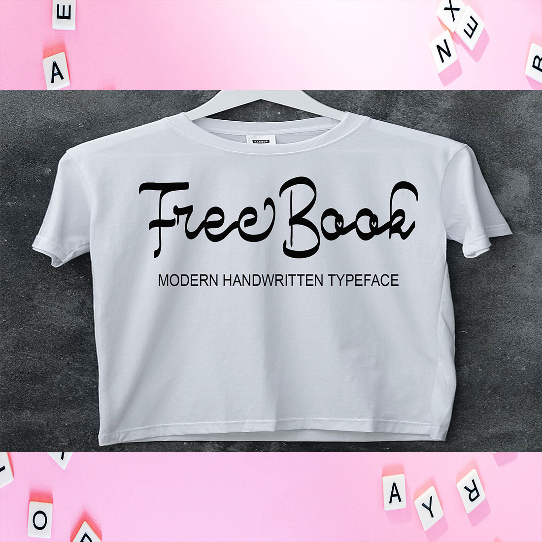 Image of T-shirt with slogan in exquisite font Thinki Lathing.