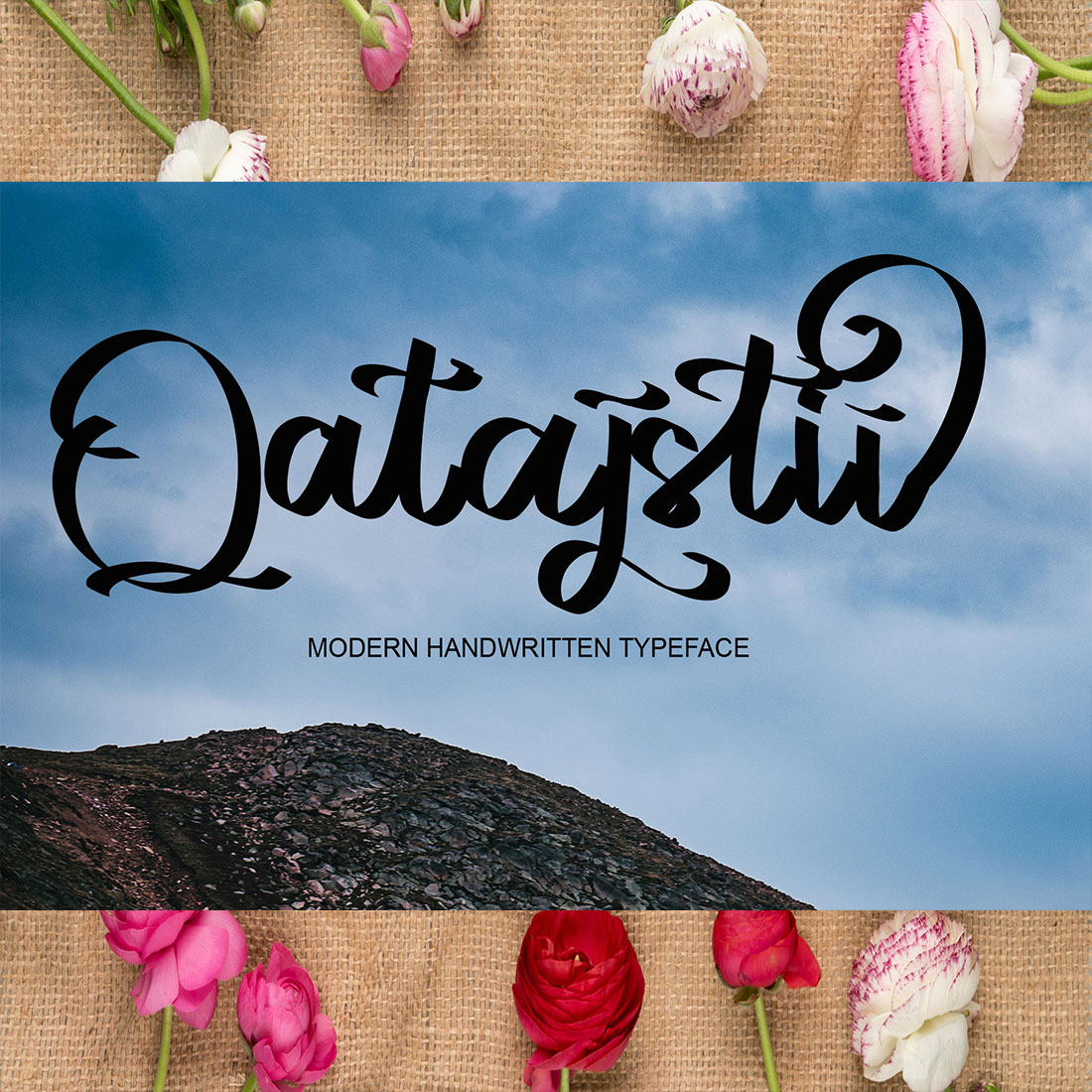 Godstya Signature Font for your designs.