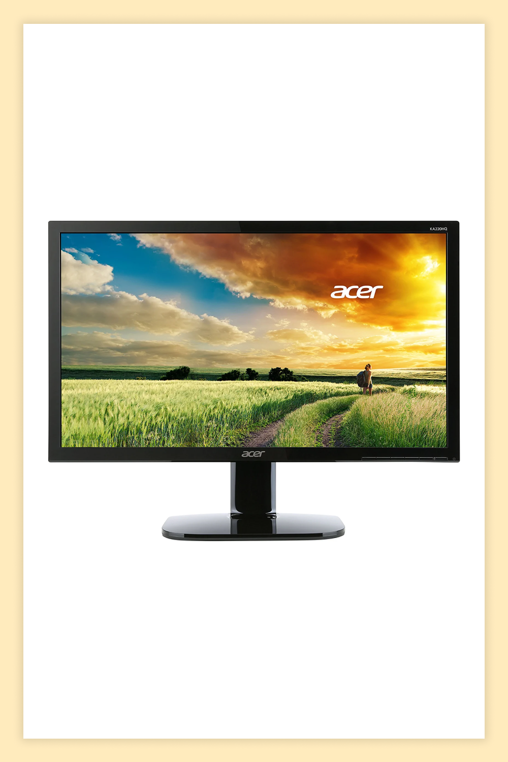 Photo of the monitor Acer KA220HQ bi 22 inches.
