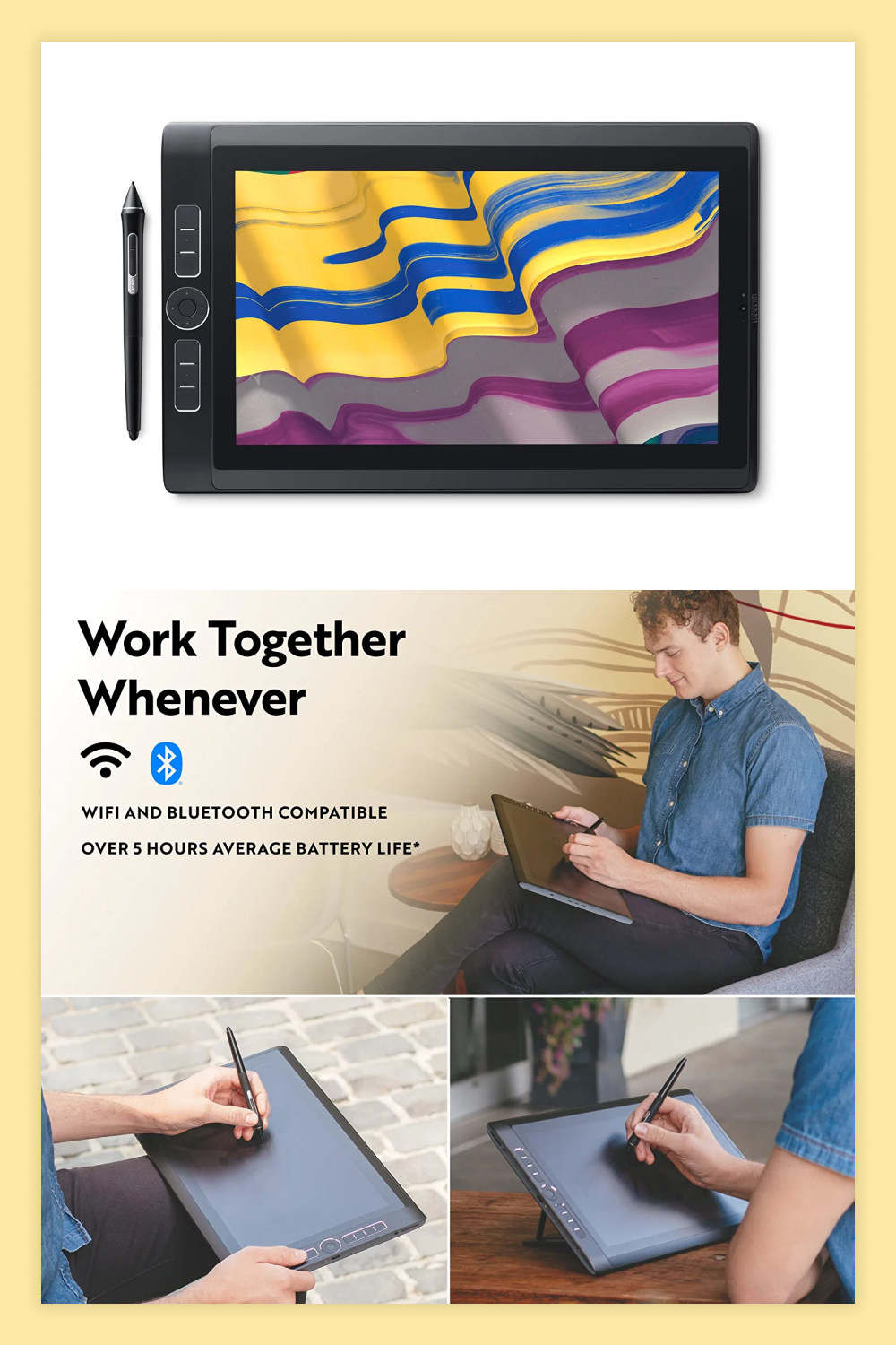 Tablet Wacom Mobile Studio Pro.