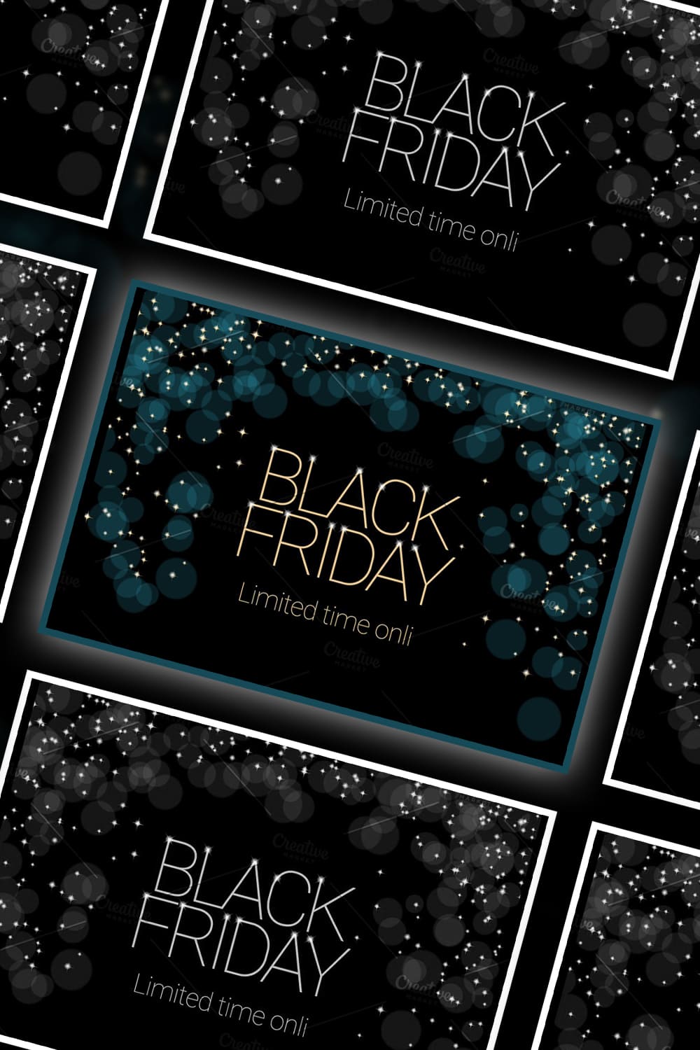 Black Friday Sale Background. Poster - Pinterest.