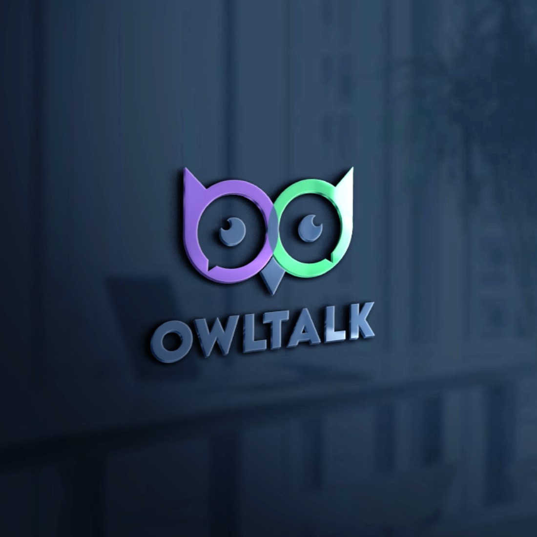 Modern Owl Talk Logo cover image.