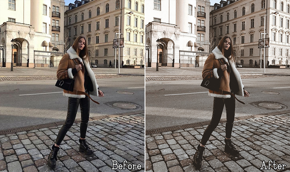 Street Style Lightroom Presets preview image.