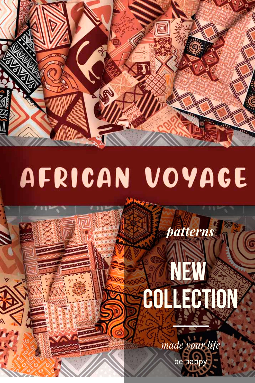 A Pack of Exquisite Images of African Style Patterns.