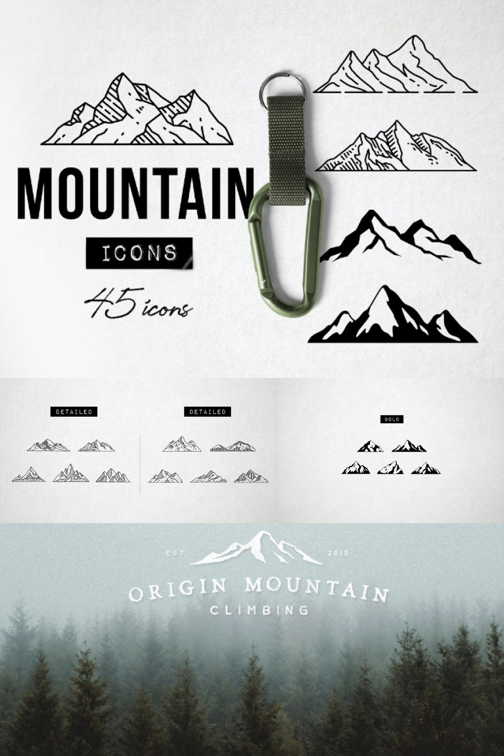 45 Mountain Icons - Logo Icons - Pinterest.