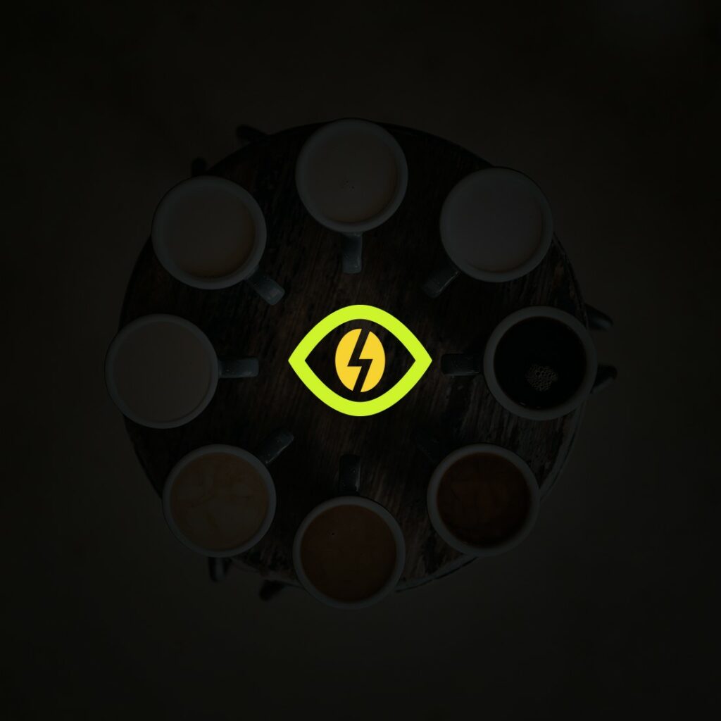 Electric Bean Logo design. ( Coffee Logo ) MasterBundles