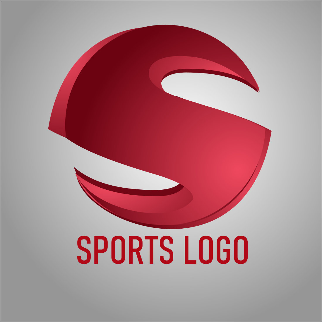 Sports Logo Design preview image.