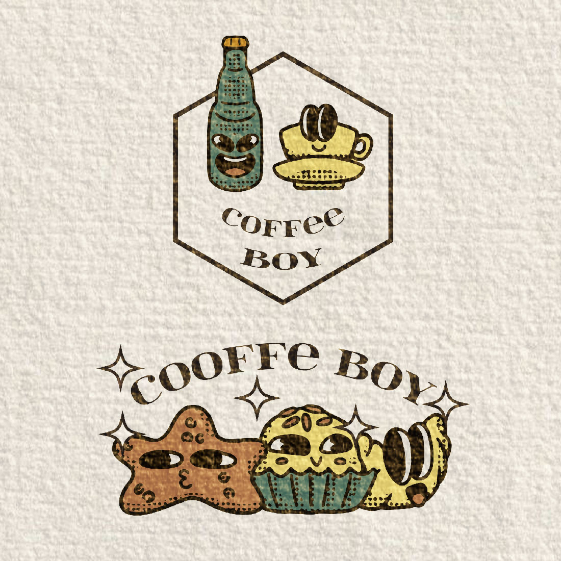 Coffee Boy Design preview image.