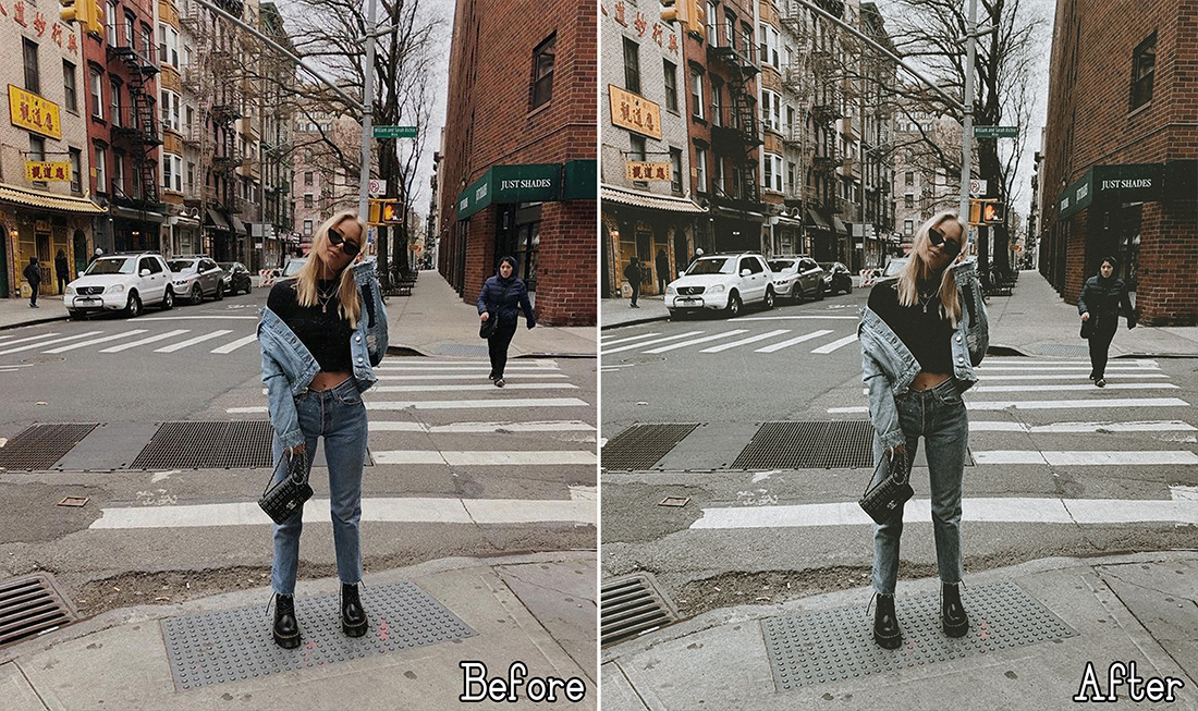 Lightroom Presets Street Style preview image.