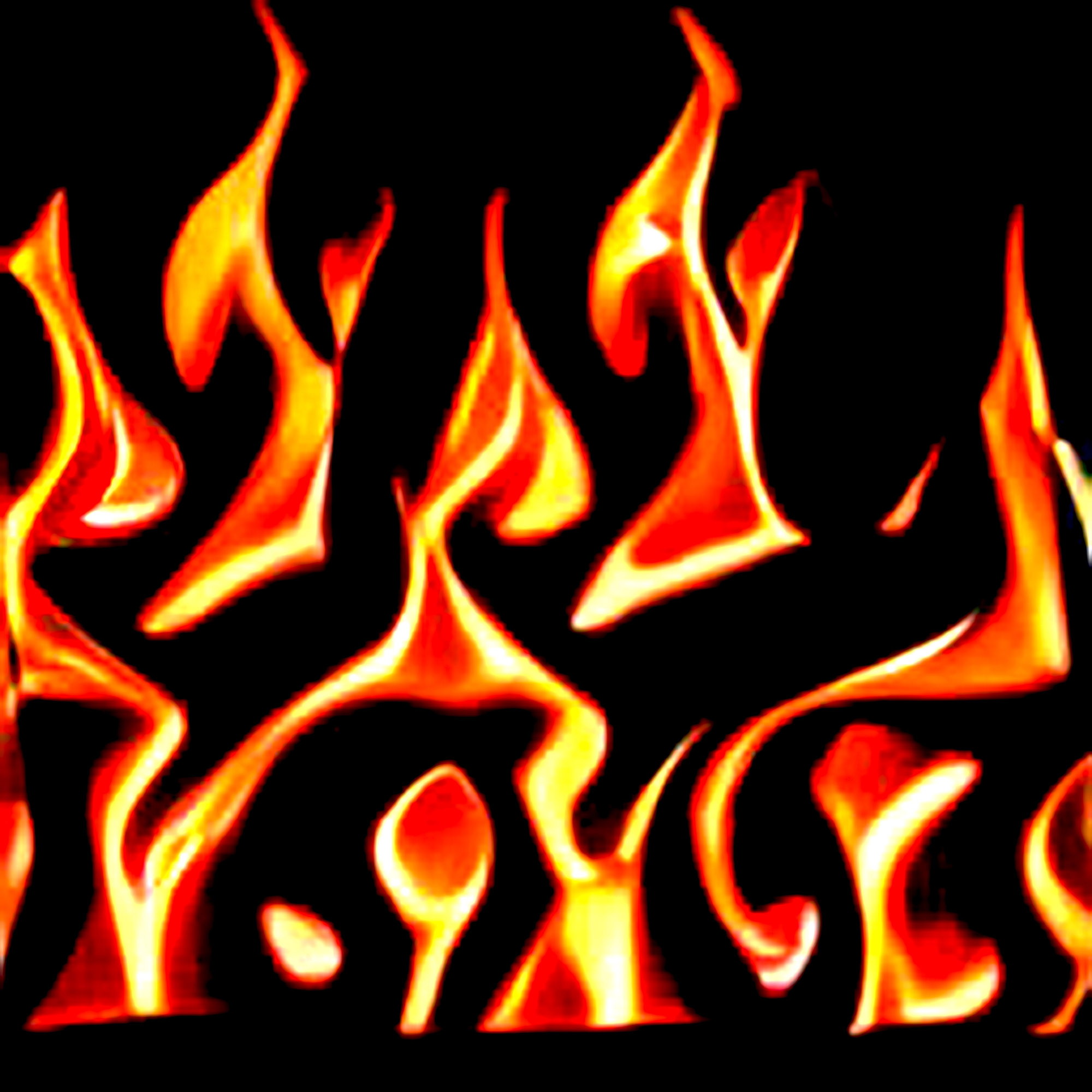 Beautiful Fire Graphics Illustration preview image.