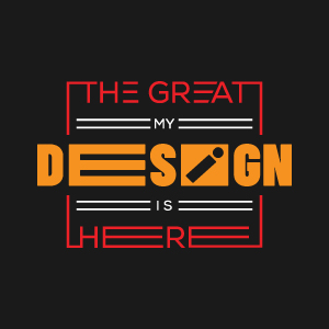 Great Design Typography T-shirt Vector Template Bundle preview image.