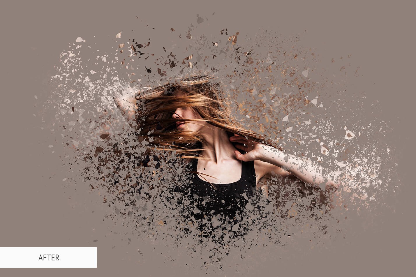 Photoshop Actions Dispersion - after effect.