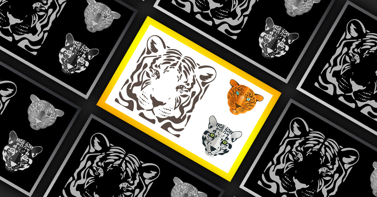Tiger, Jaguar And Leopard Icons - Facebook.