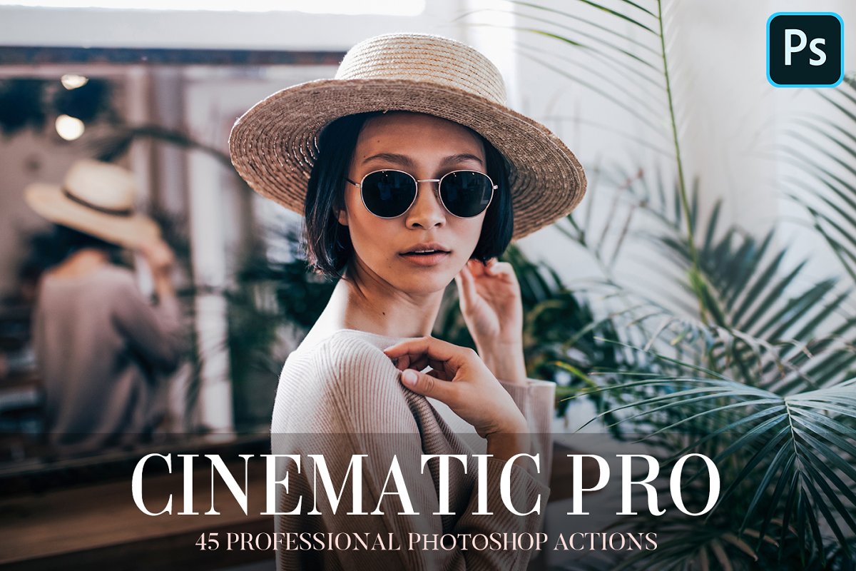 Cover image of Photoshop Actions - Cinematic Pro.