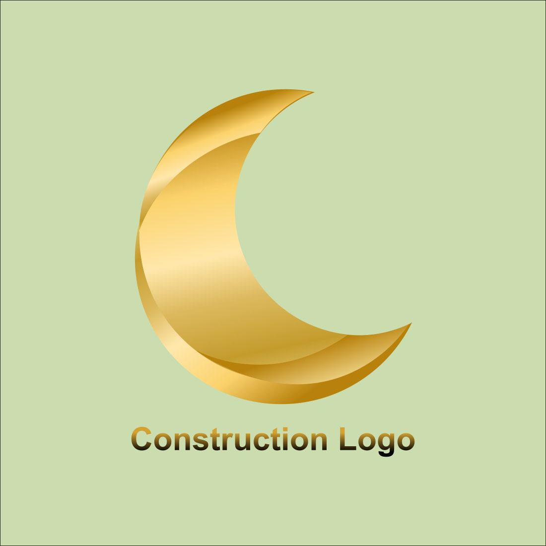 Construction Letter C Logo Design preview image.