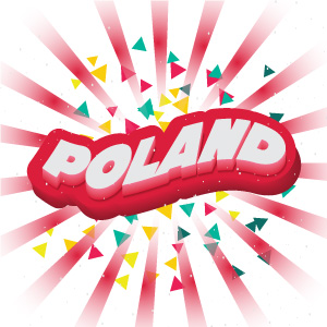 New Year Poland Vector Template Design Bundle preview image.
