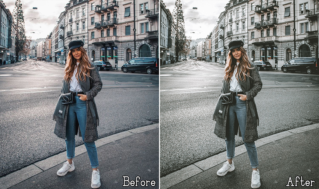 Lightroom Presets Stories Street Style preview image.