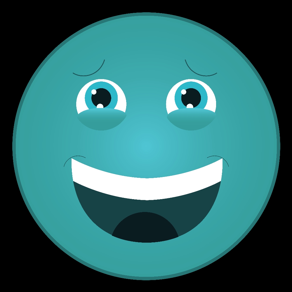 Clean Emoji Smiley Design preview image.