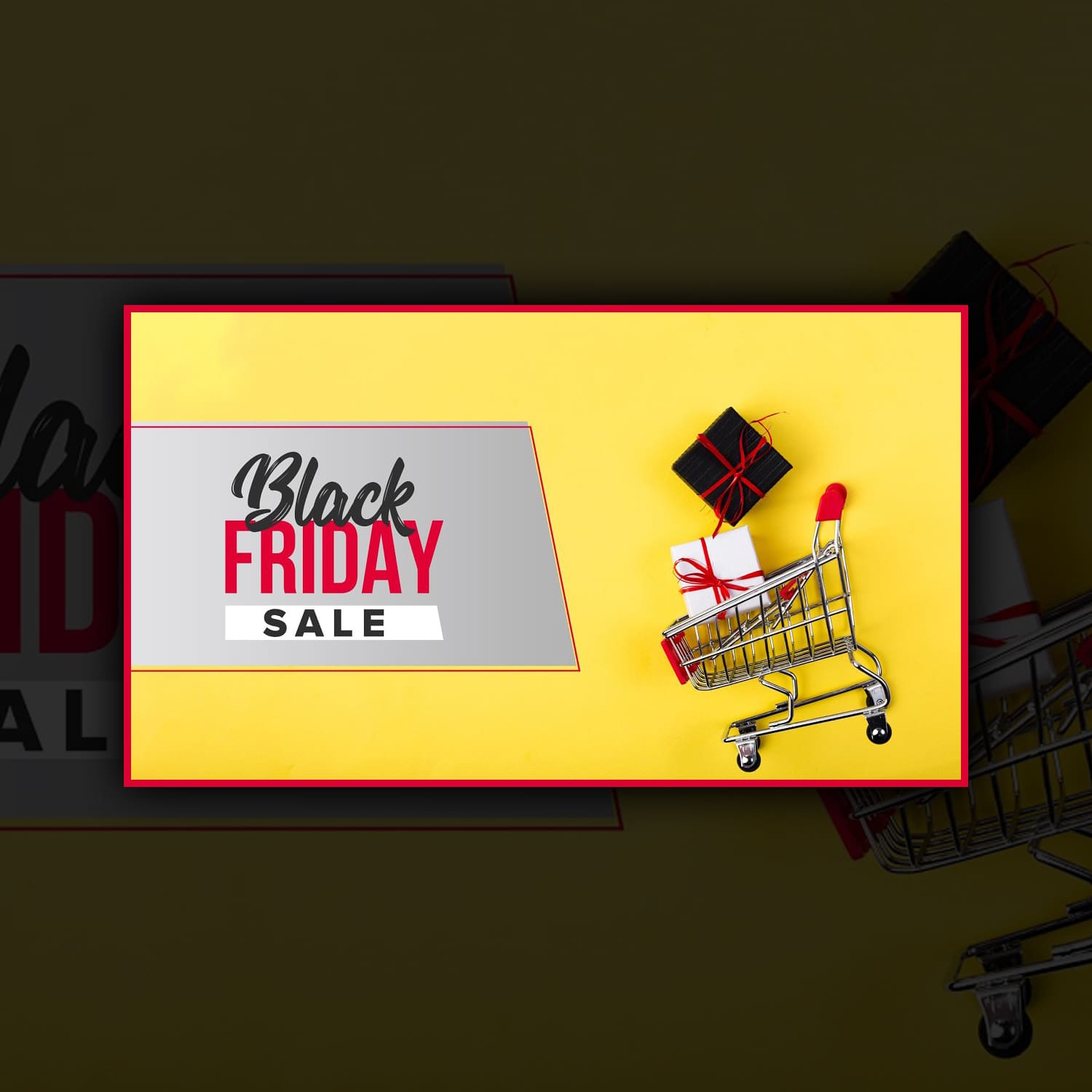 Corporate Black Friday Sale Banner.