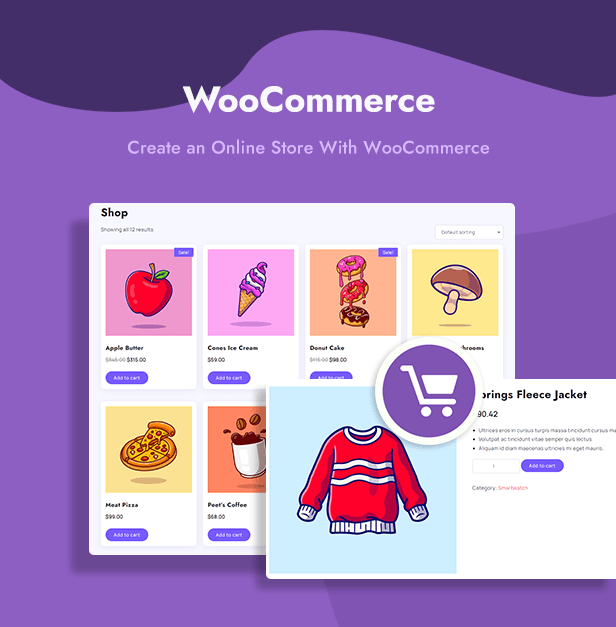 Delicate and vivd WooCommerce.