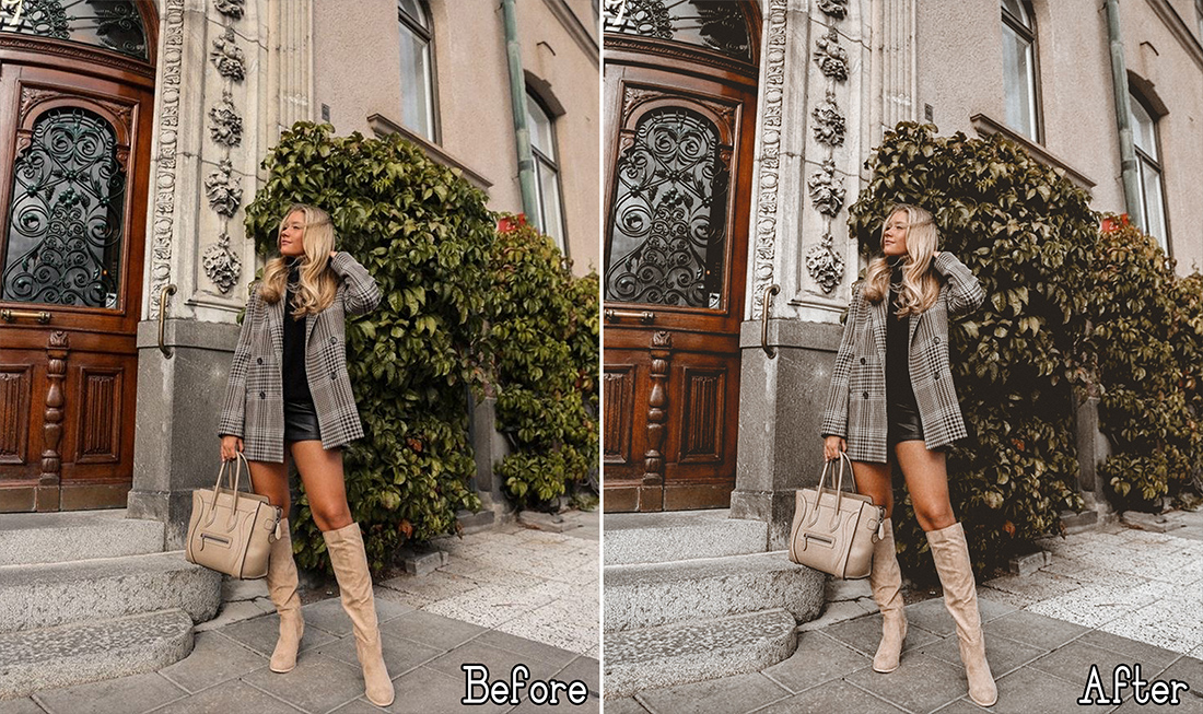 Lightroom Beautiful Presets Stories Street Style preview image.