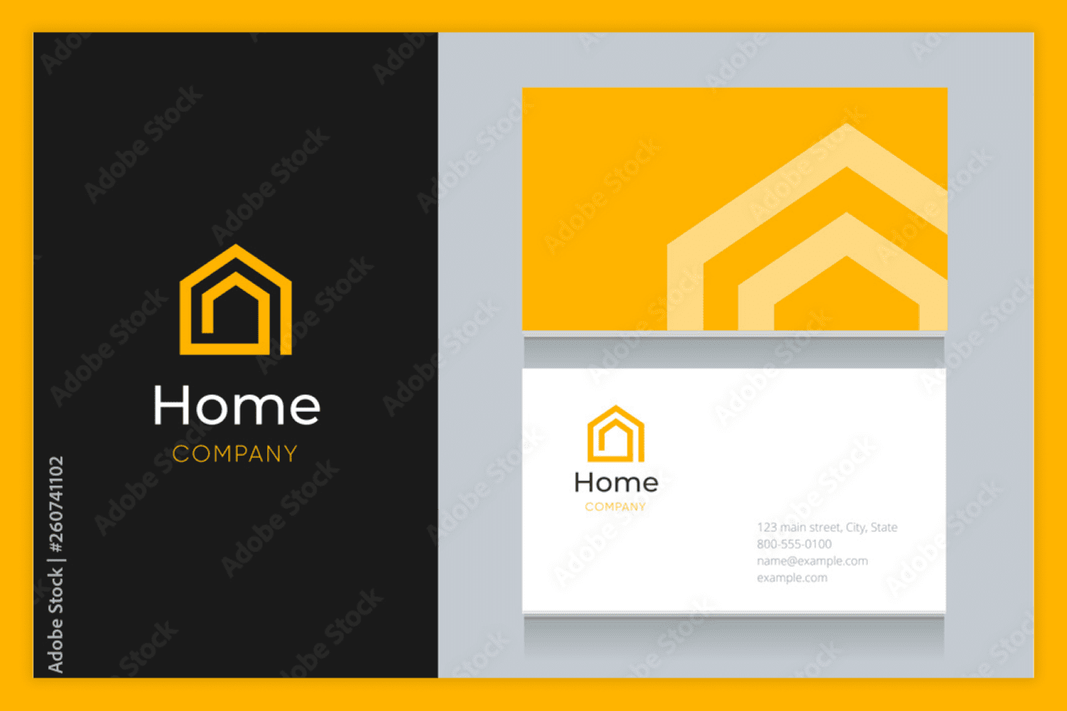 72 spiral house logo with business card template 173
