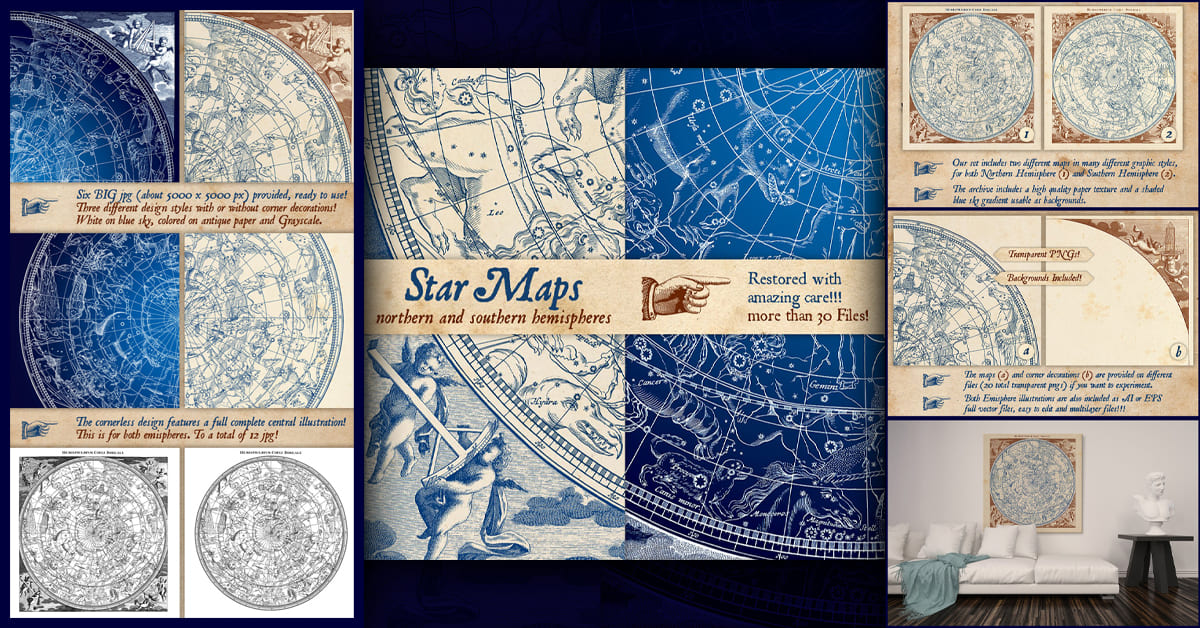 740247 constellations vintage illustrations facebook 1200 628 969