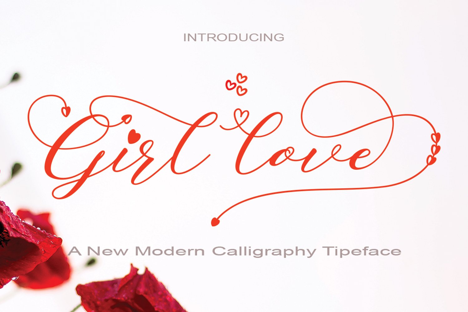 Cover image of Girl Love font.