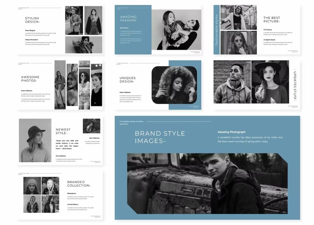 Best Fashion | Google Slides Template – MasterBundles