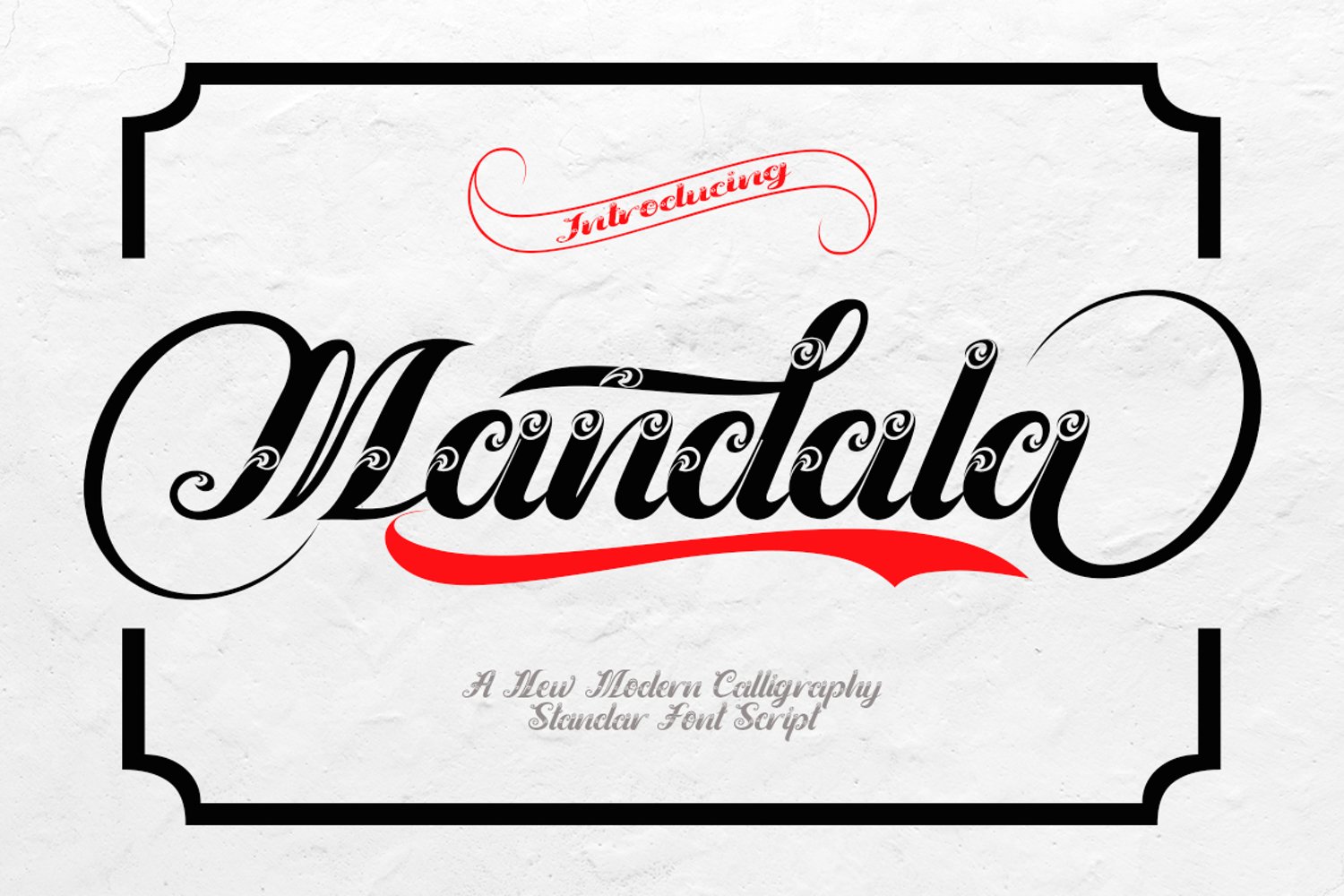Cover image of Mandala font.
