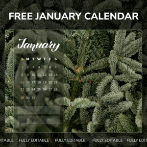 Free January Calendar – MasterBundles