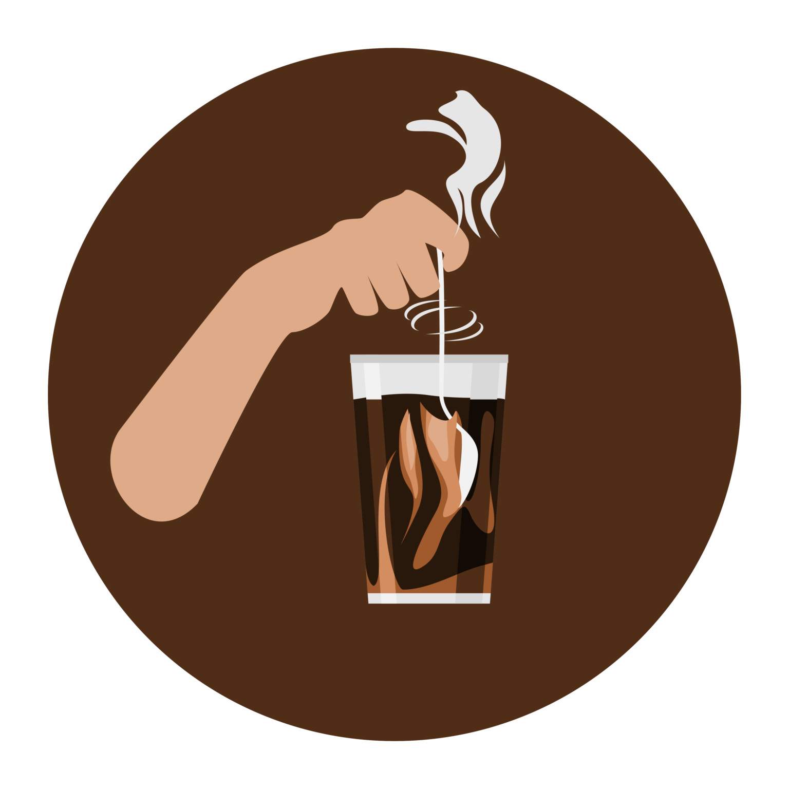 Vietnamese Coffee Drip Instruction Vector Illustration Icons Set