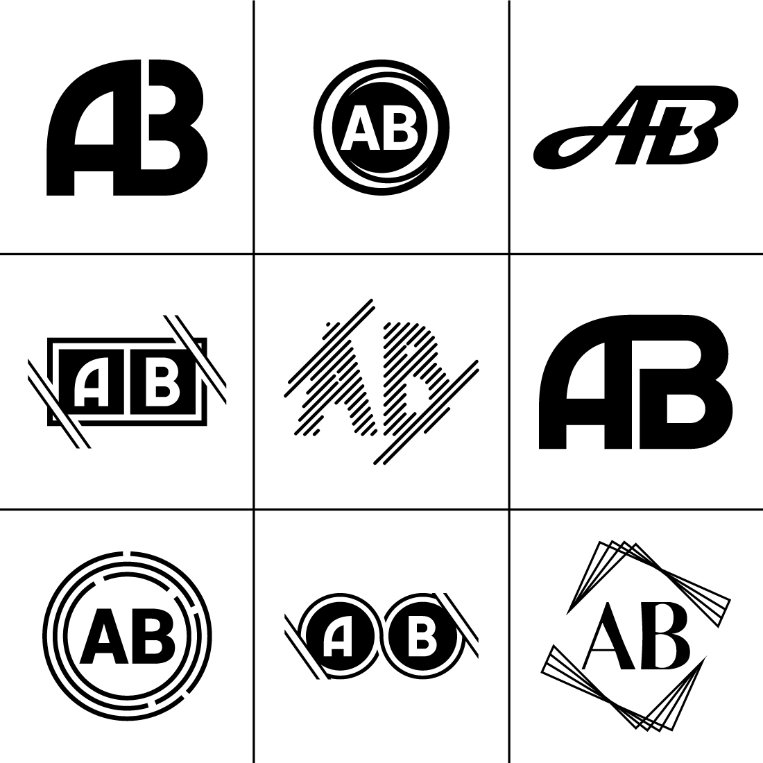 Ab Logo Company Name PNG Transparent Images Free Download | Vector Files |  Pngtree