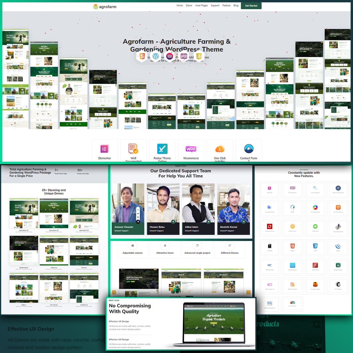 Agrofarm - Agriculture + Gardening & Organic WordPress Theme.