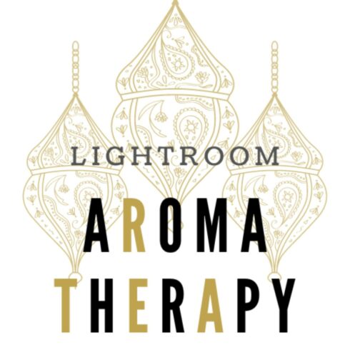 Lightroom Aroma Therapy Logo Design cover image.