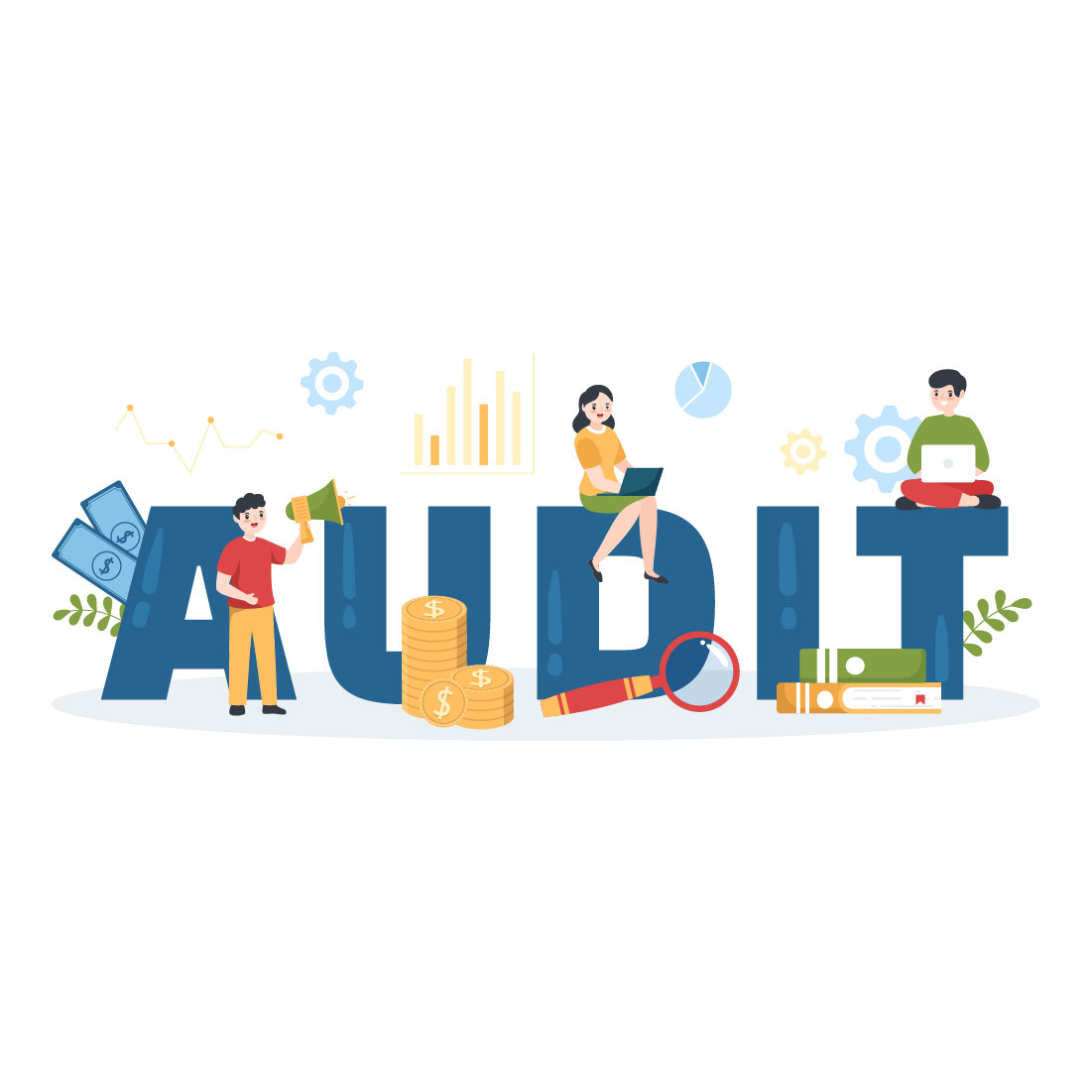 Audit Documents Graphics Design cover image.